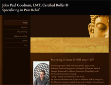 Tablet Screenshot of johnpaulgoodmanlmt.com